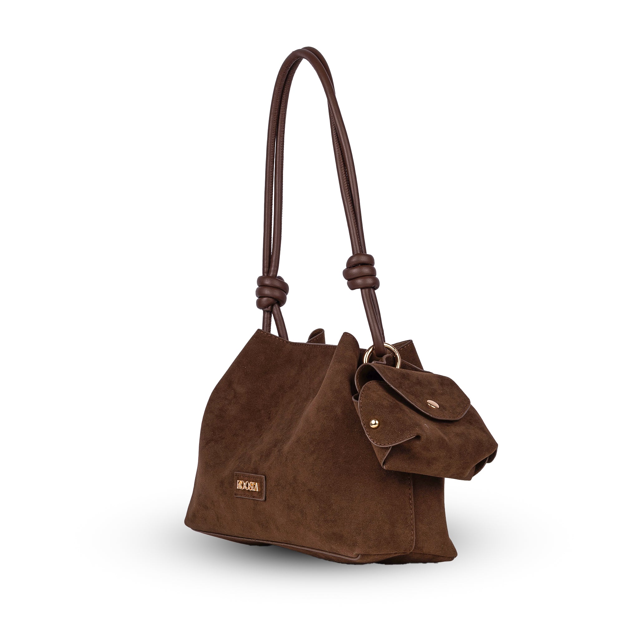 Coffee Aura Short Shoulder Bag