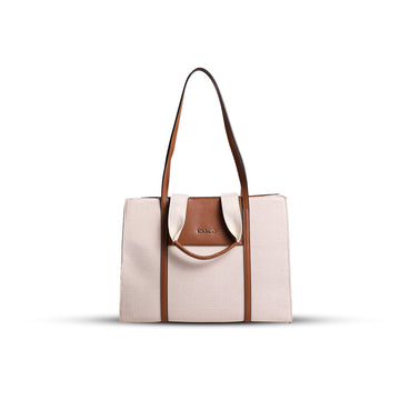 Milky Brown Tote Bag