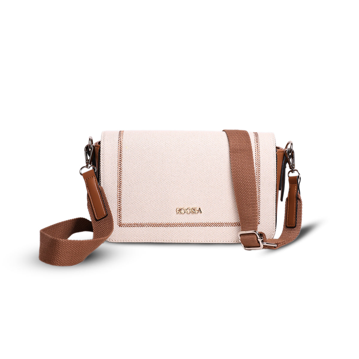 Milky Brown Crossbody Bag