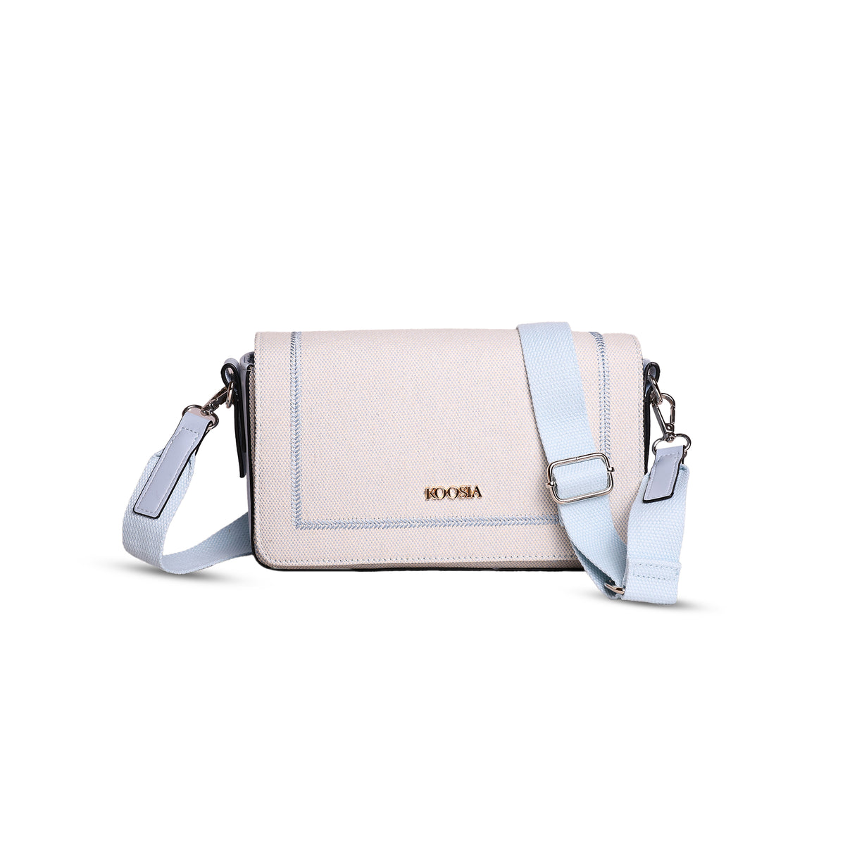 Milky Blue Crossbody Bag