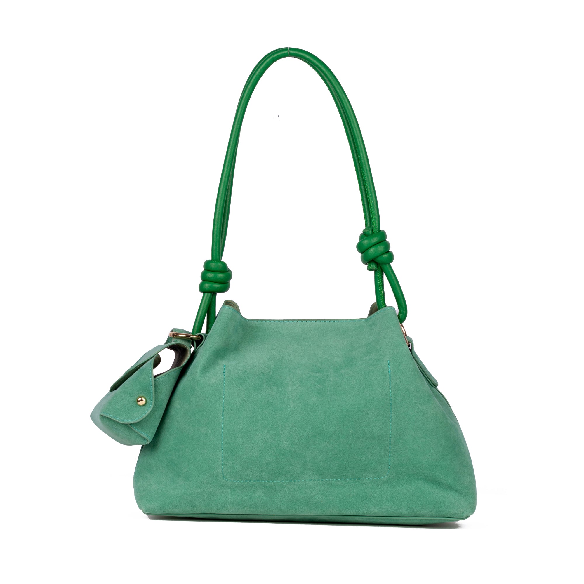 Teal Aura Short Shoulder Bag
