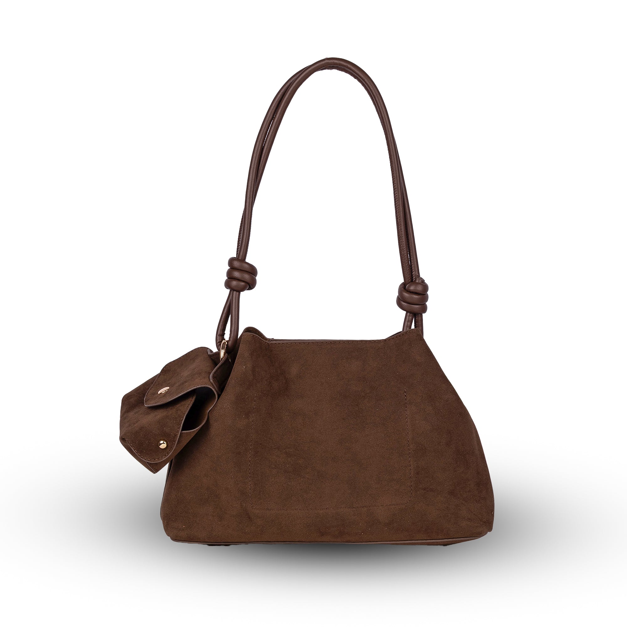 Coffee Aura Short Shoulder Bag