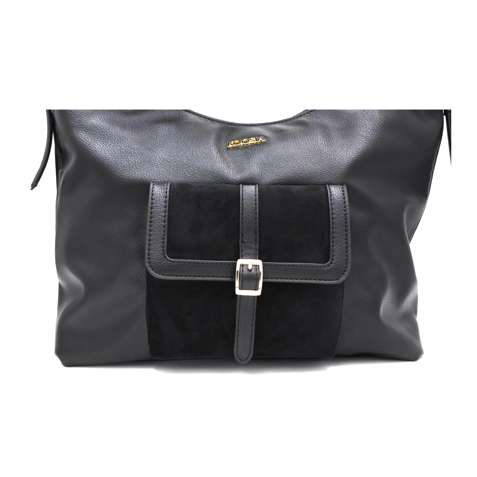 Dark Classic Carry Hobo Bag