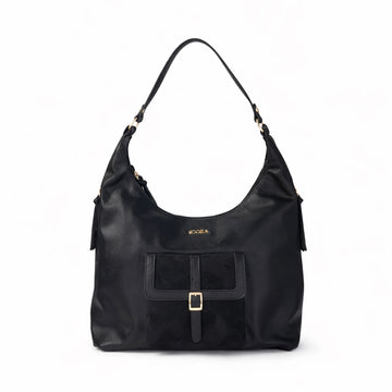 Dark Classic Carry Hobo Bag