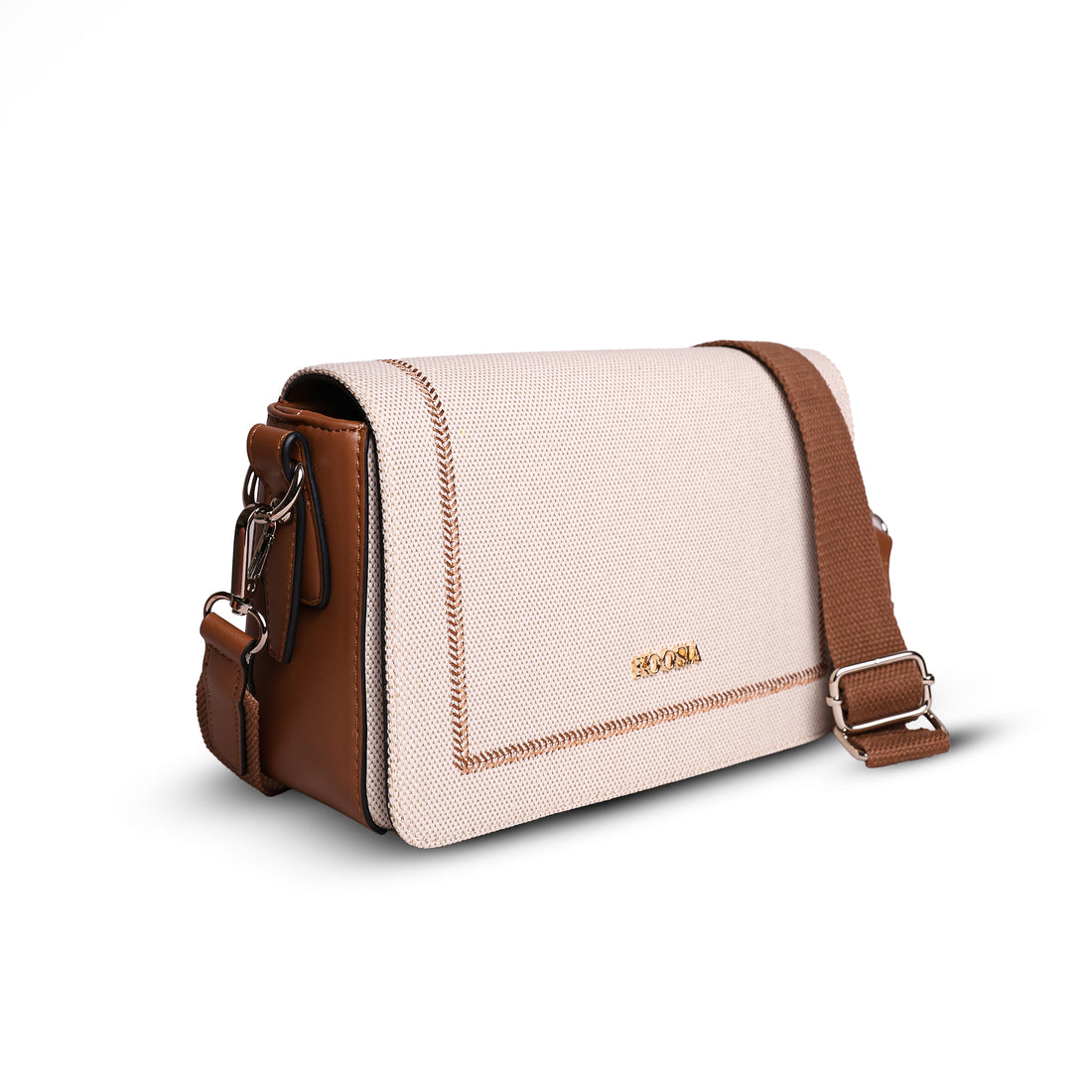 Milky Brown Crossbody Bag