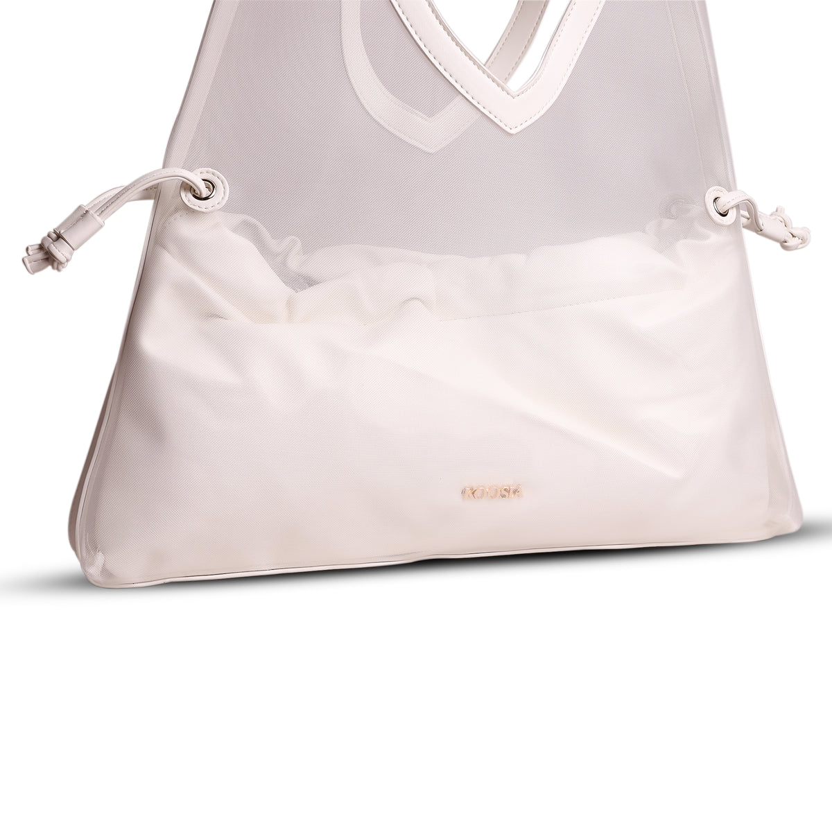 Snow Shoulder Bag – White