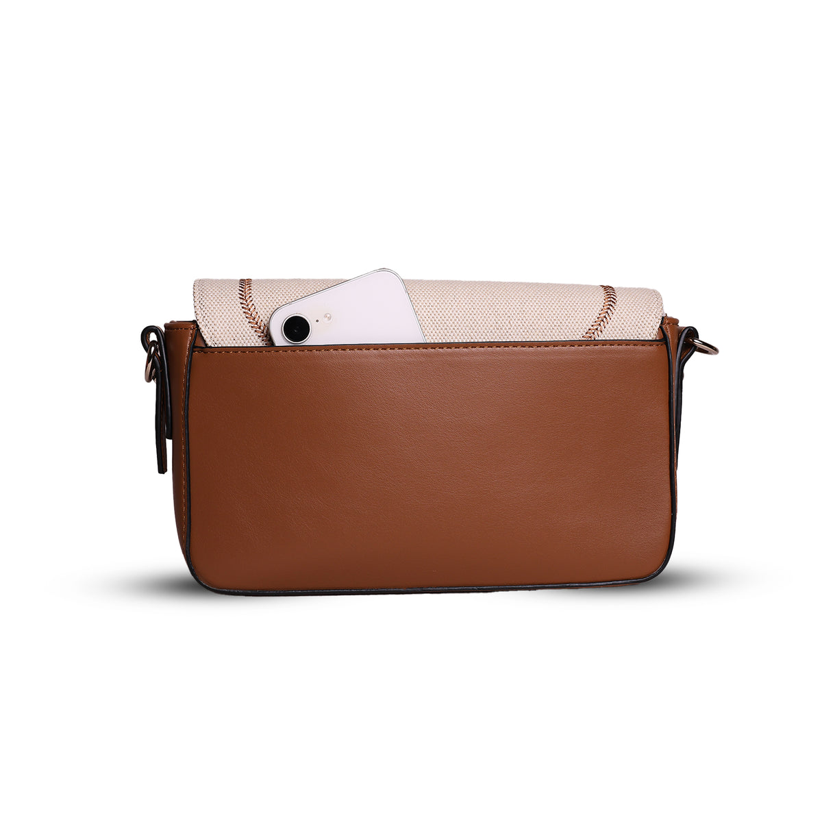 Milky Brown Crossbody Bag