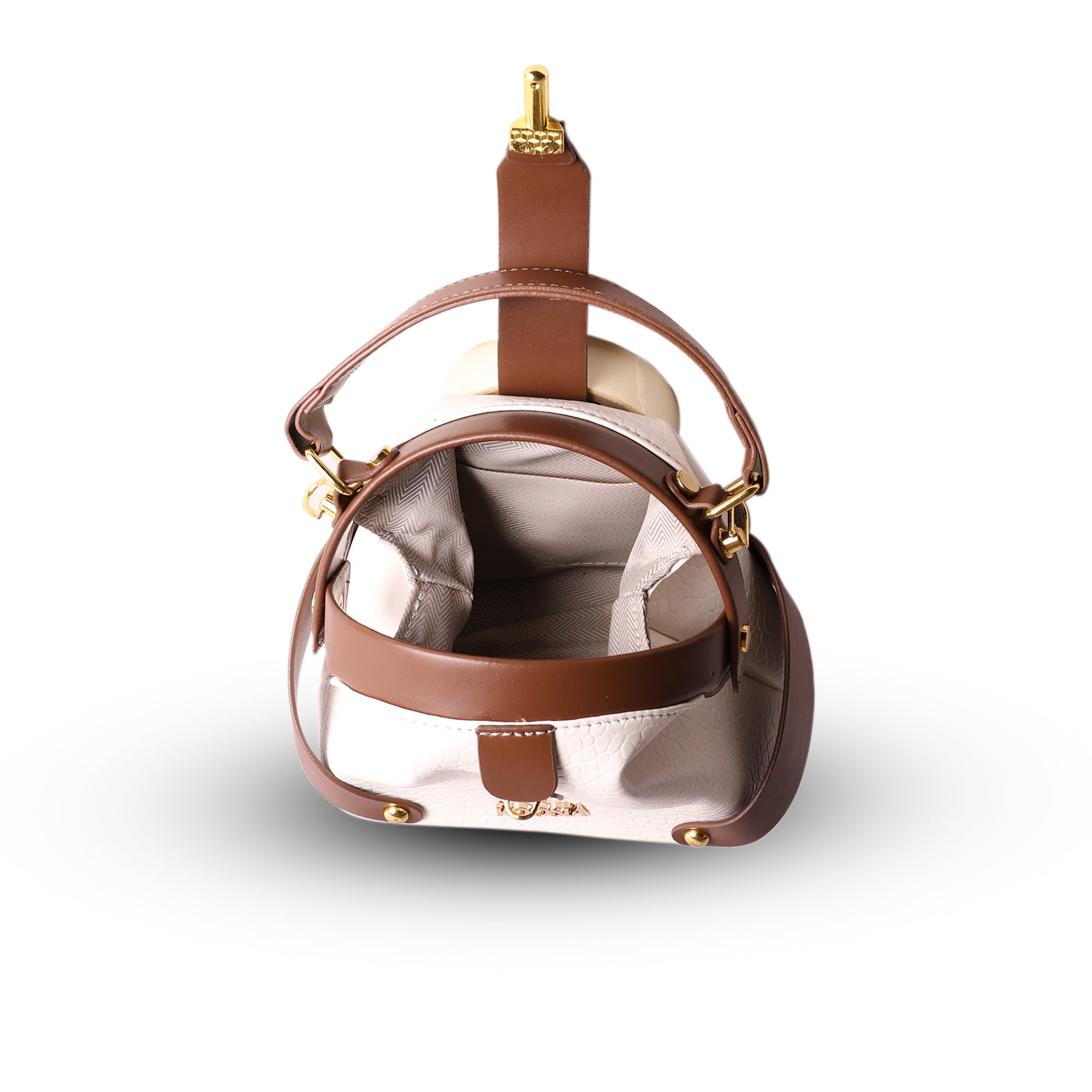 Ivory Brown Mystic Mini Bag