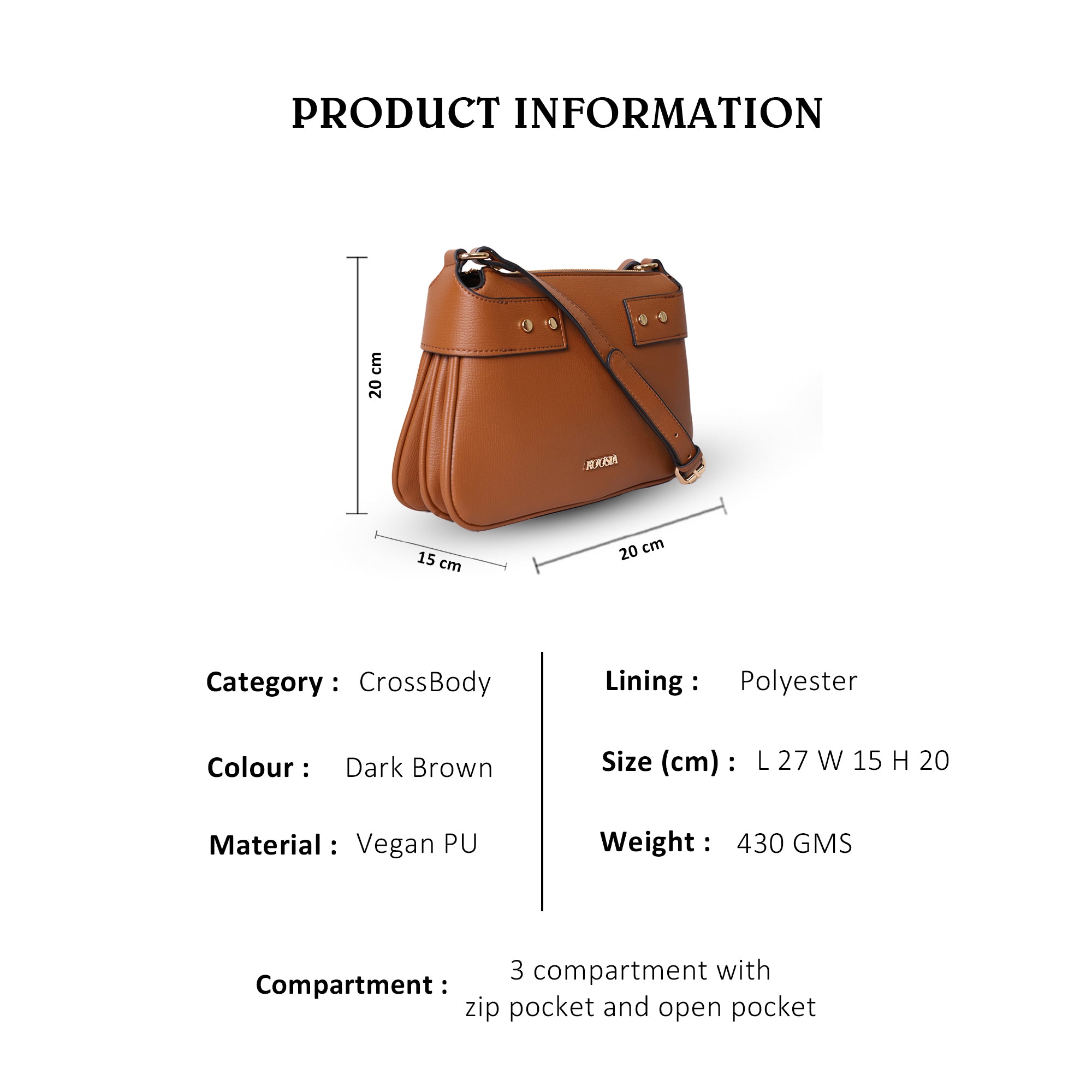 Woody Trifold Amara Cross Body