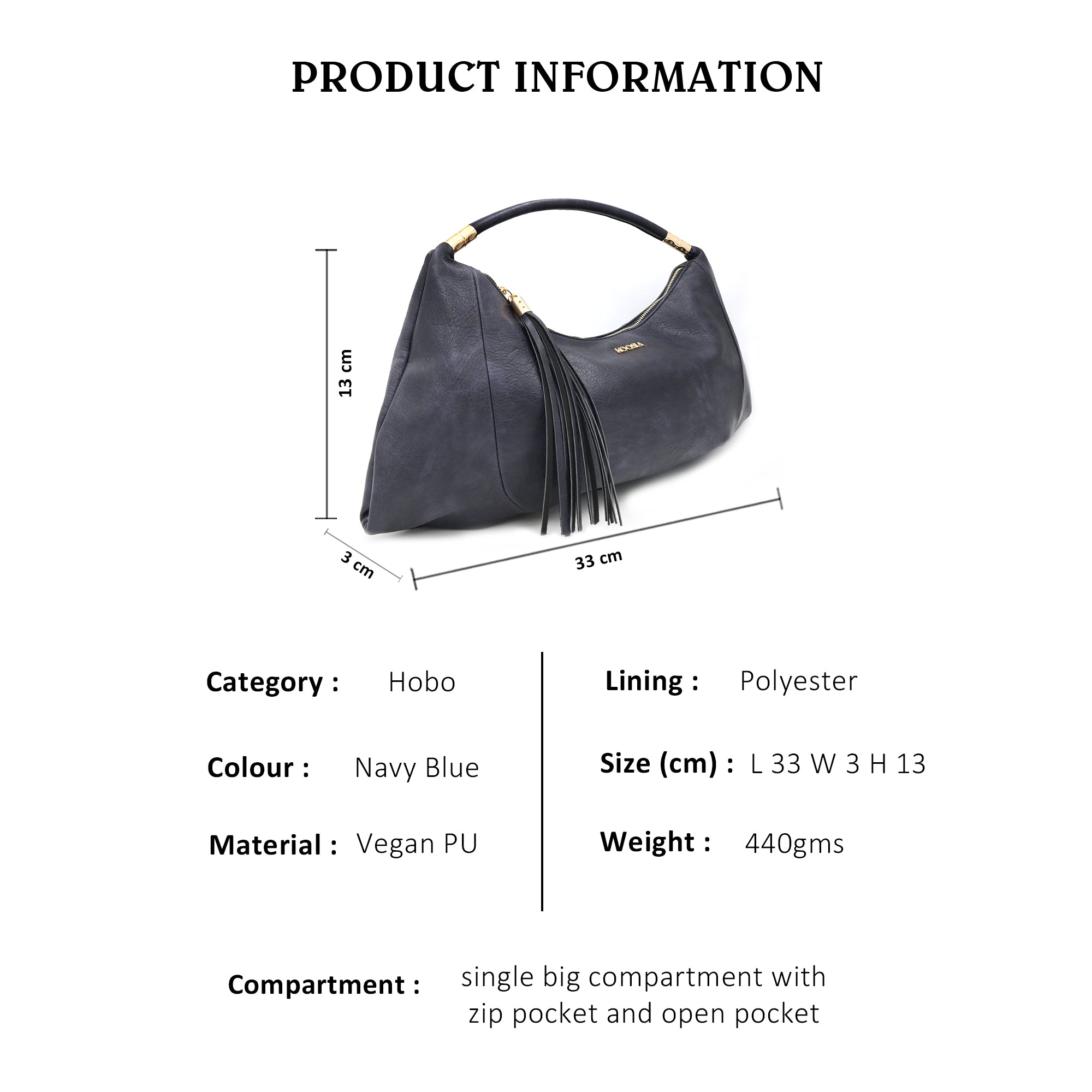 Royal Marble Hobo Bag