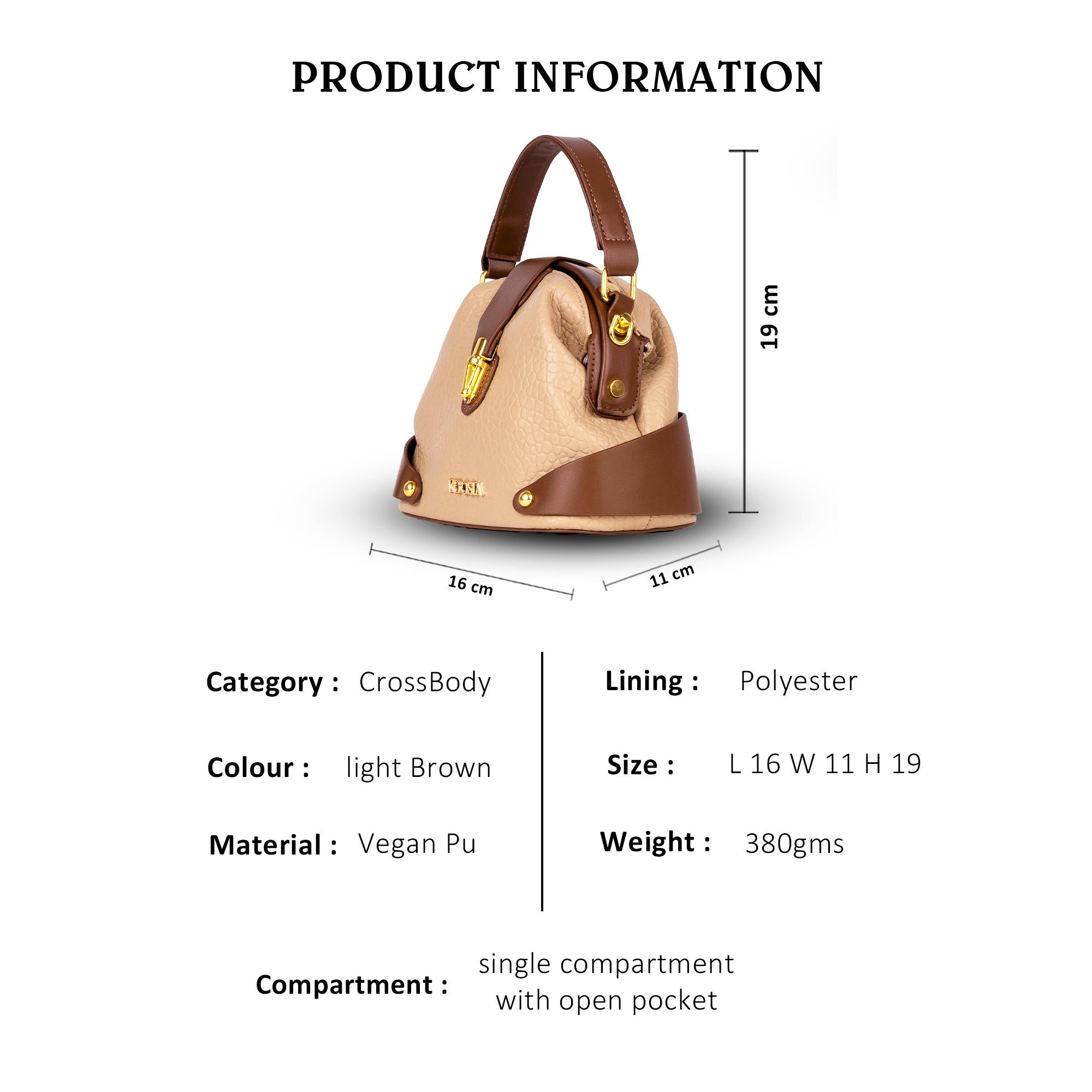 Walnut Mystic Mini Bag
