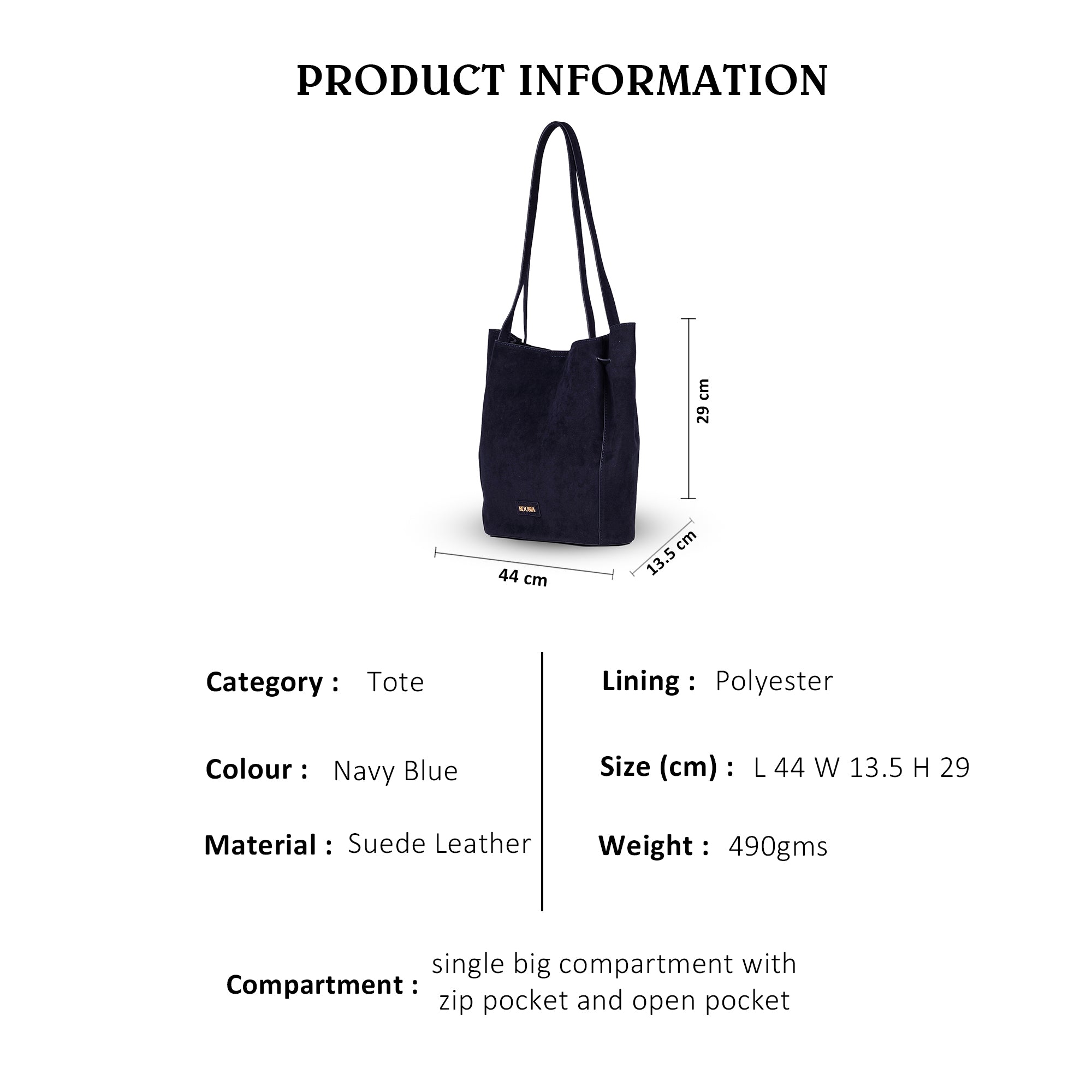Royal Charm Soft Tote Bag